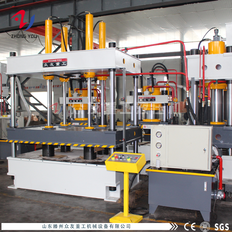 100噸四缸油壓機 100噸金屬成型油壓機