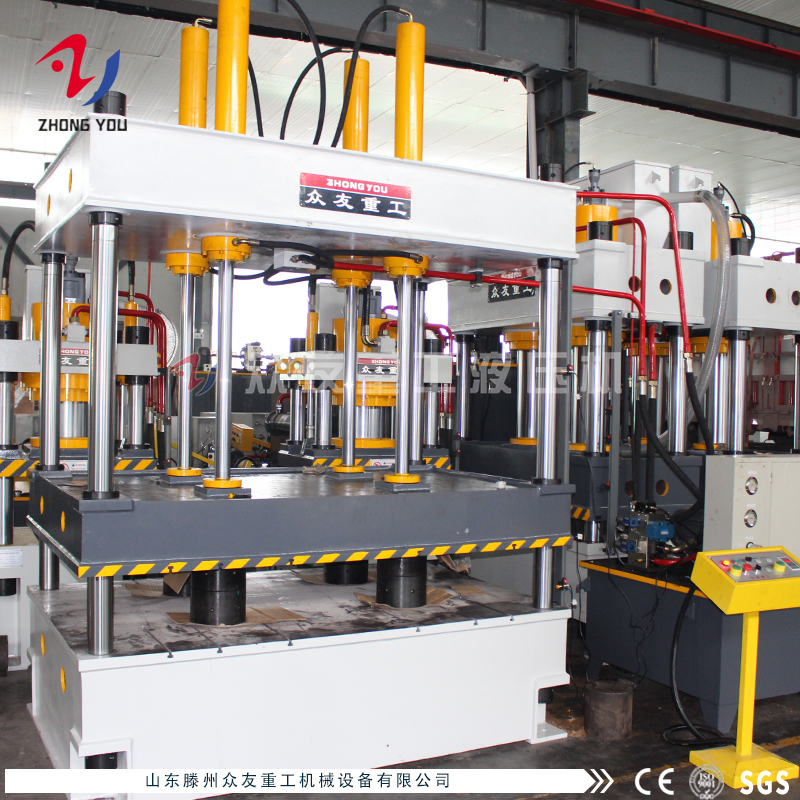 600噸油壓機出現(xiàn)滑車問題怎么處理？油壓機生產(chǎn)廠家解答