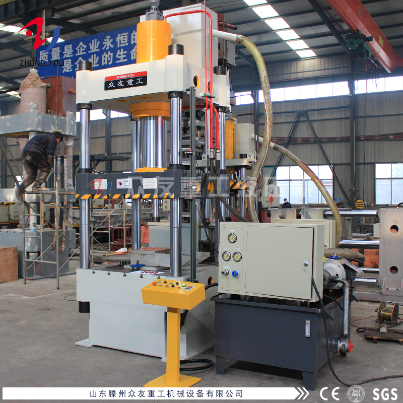 200噸四柱油壓機動作緩慢的原因及解決辦法